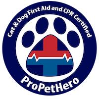 My Cat and Dog First Aid and CPR certification is through ProPetHero.com
