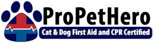 I got Cat and Dog First Aid and CPR certified at ProPetHero.com